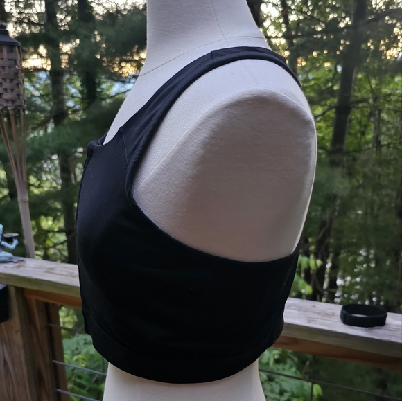 Torrid Sports Bra Active Longline Black Low Impact Wireless Plus Size 0 - Picture 6 of 11